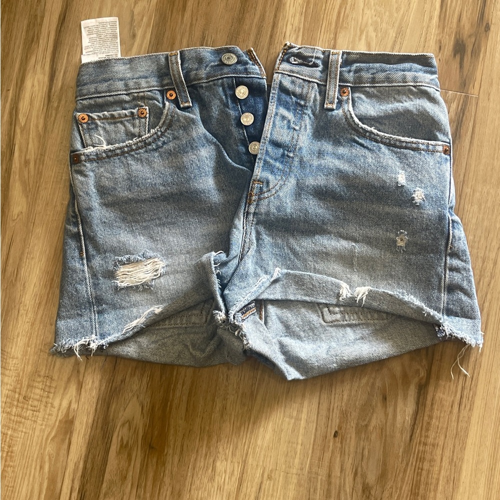 Levi's Blue Jean Shorts for Women